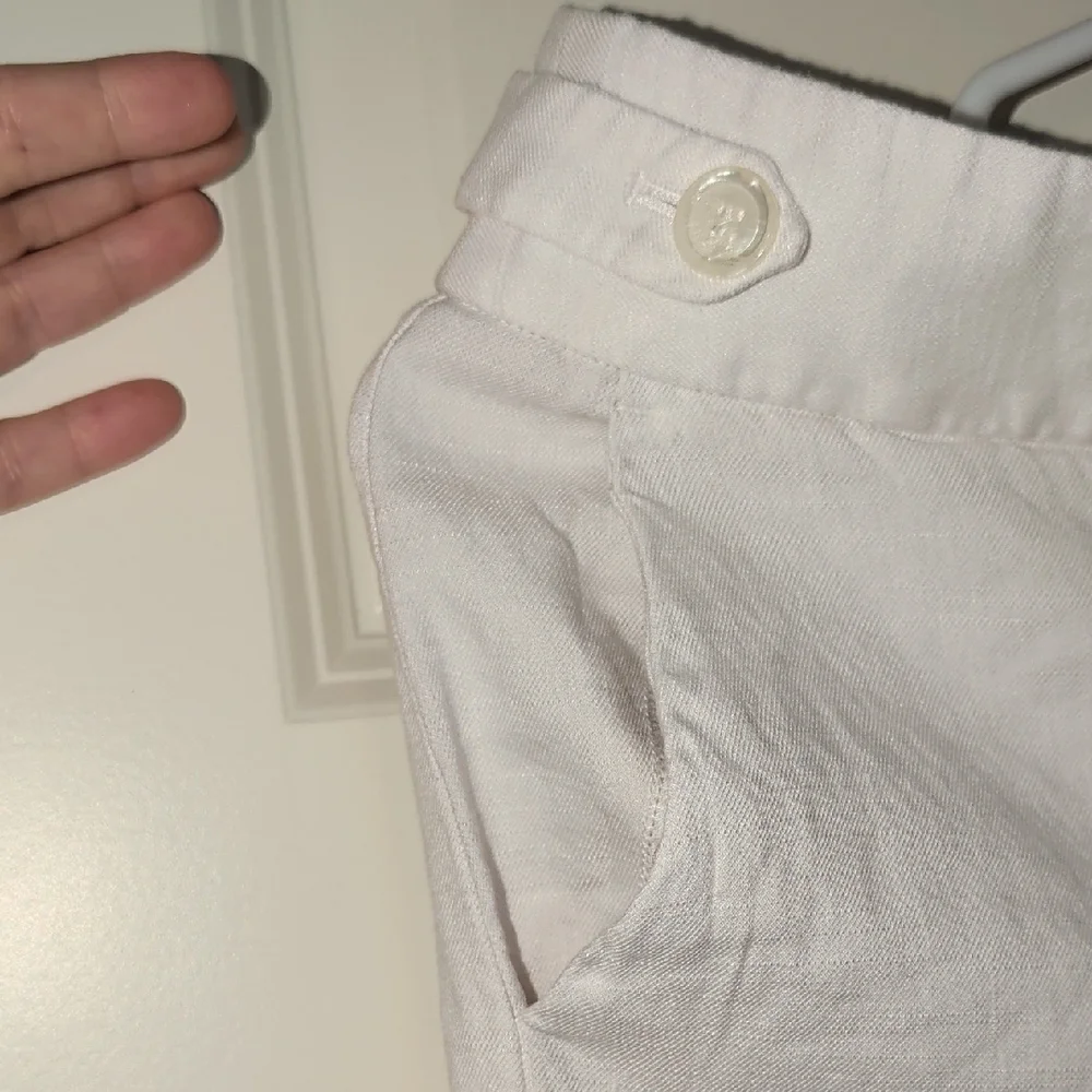 Talbots High Rise Linen Pants, 2P, Inseam 28 - Picture 7 of 8